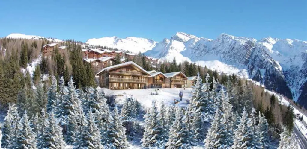 résidence de prestige skis aux pieds
