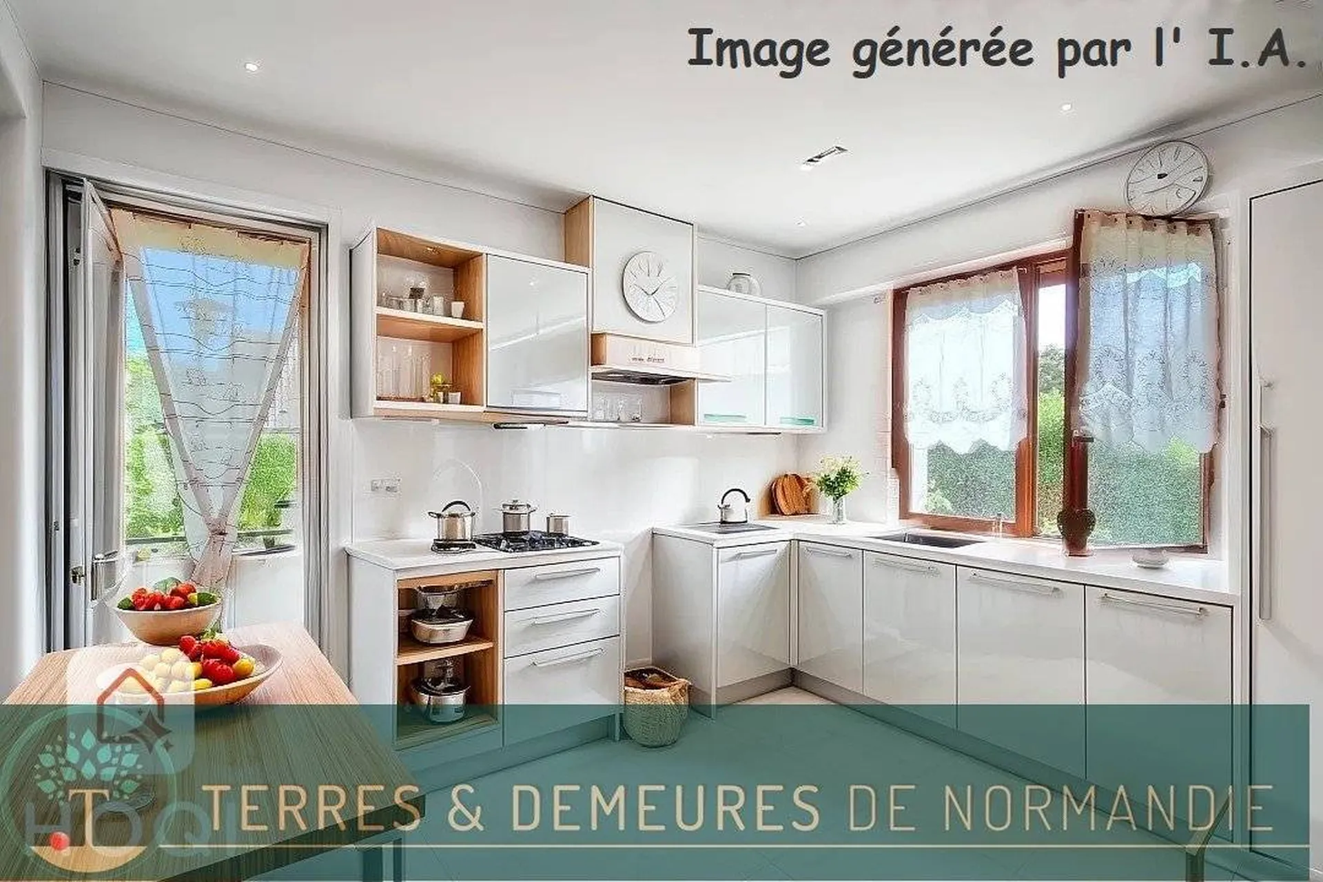 A vendre beau pavillon de 120 m² habitables avec possibilité d'aménagement supplémentaire, 4 chambres, sur le plateau Aliermontais 76510