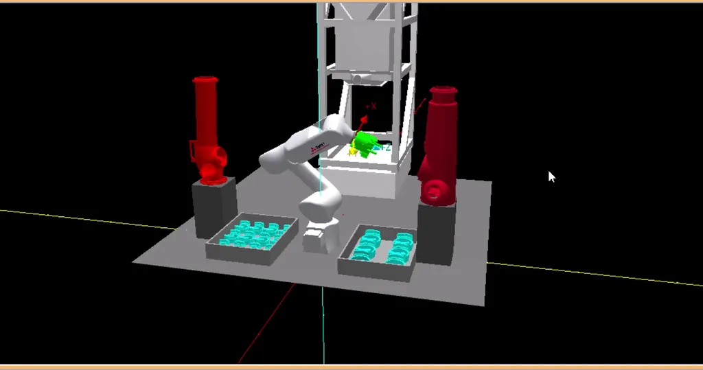 Simulation avant Projet Cobot
