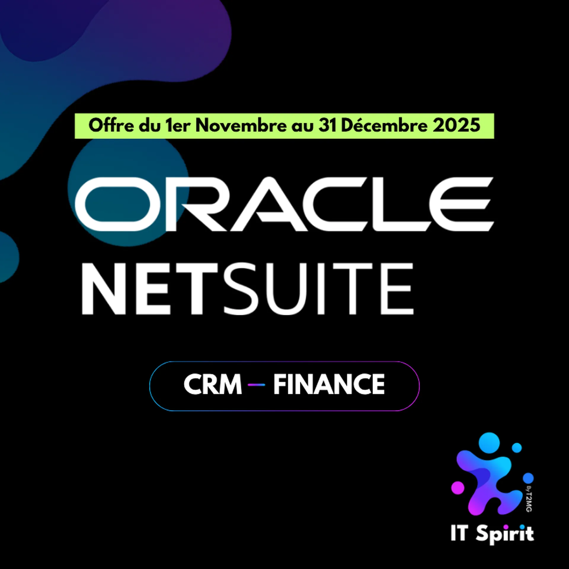 Offre Exclusive NetSuite ERP & CRM & Finance – IT Spirit