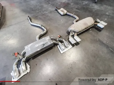 Installation catback à clapet CENDE pour VW Golf 7 R 2.0 TSi 300 | ADP Performance