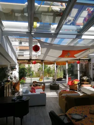 Films solaires pour vitres véranda villa à NICE 06