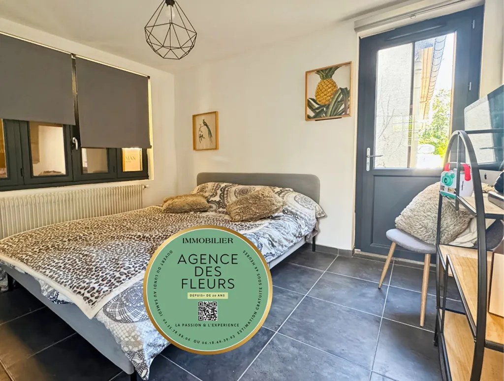 A vendre maison de 130 m² édifiée sur un terrain de 430 m² sur la commune de SAINT OUEN DU TILLEUL 27670