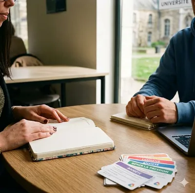 Coaching pour étudiants stressés par les examens, la pression scolaire et universitaire en Vendée : mieux gérer l’anxiété et réussir sereinement à Challans et Nantes
