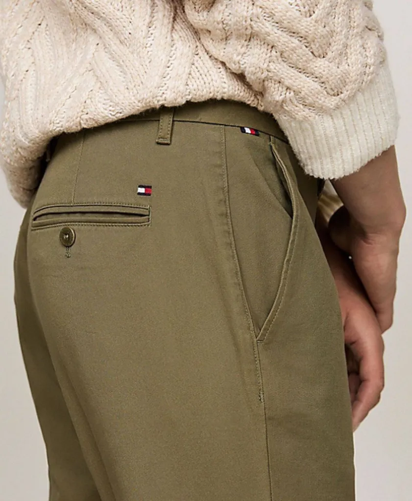 Pantalon Smart Casual Tommy Hilfiger Utility Olive 