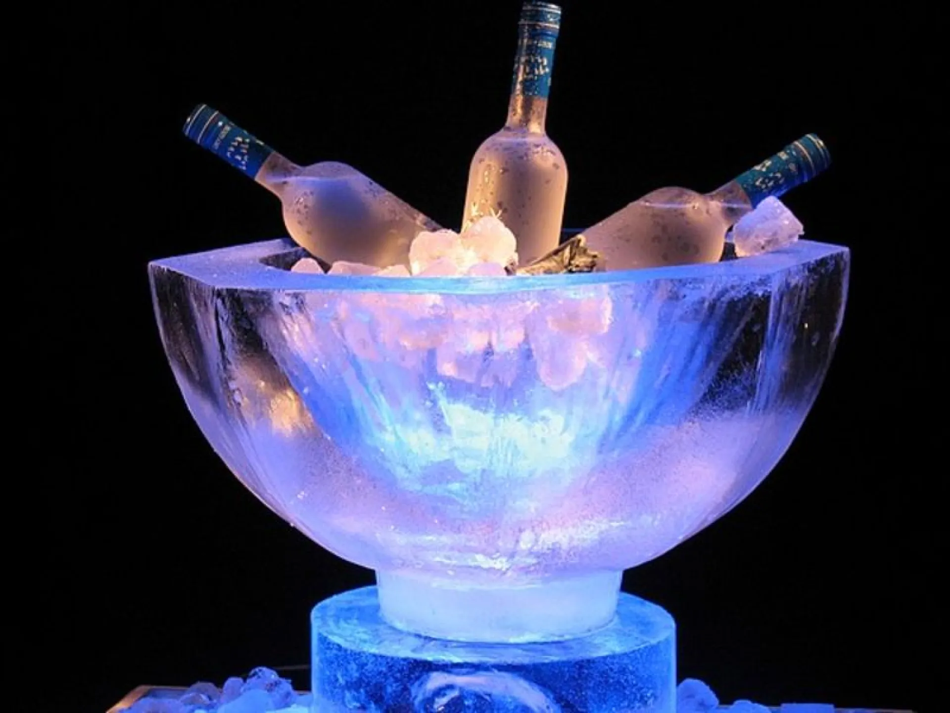 trouver une Vasque en glace bordeaux
