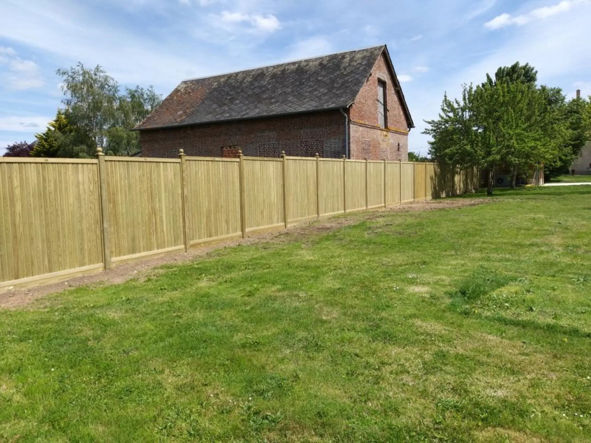 installateur de clôtures en bois en Seine Maritime 76