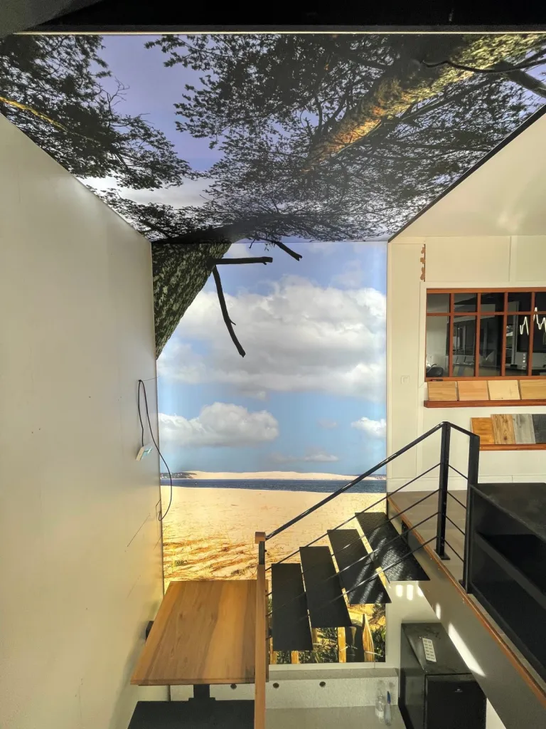  Plafond tendu et toile tendue rétro éclairée à Marcheprime