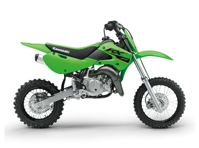 Kawasaki KX65 neuve à Villeneuve-Saint-Georges dans le Val-de-Marne : moto motocross junior performante chez votre concessionnaire