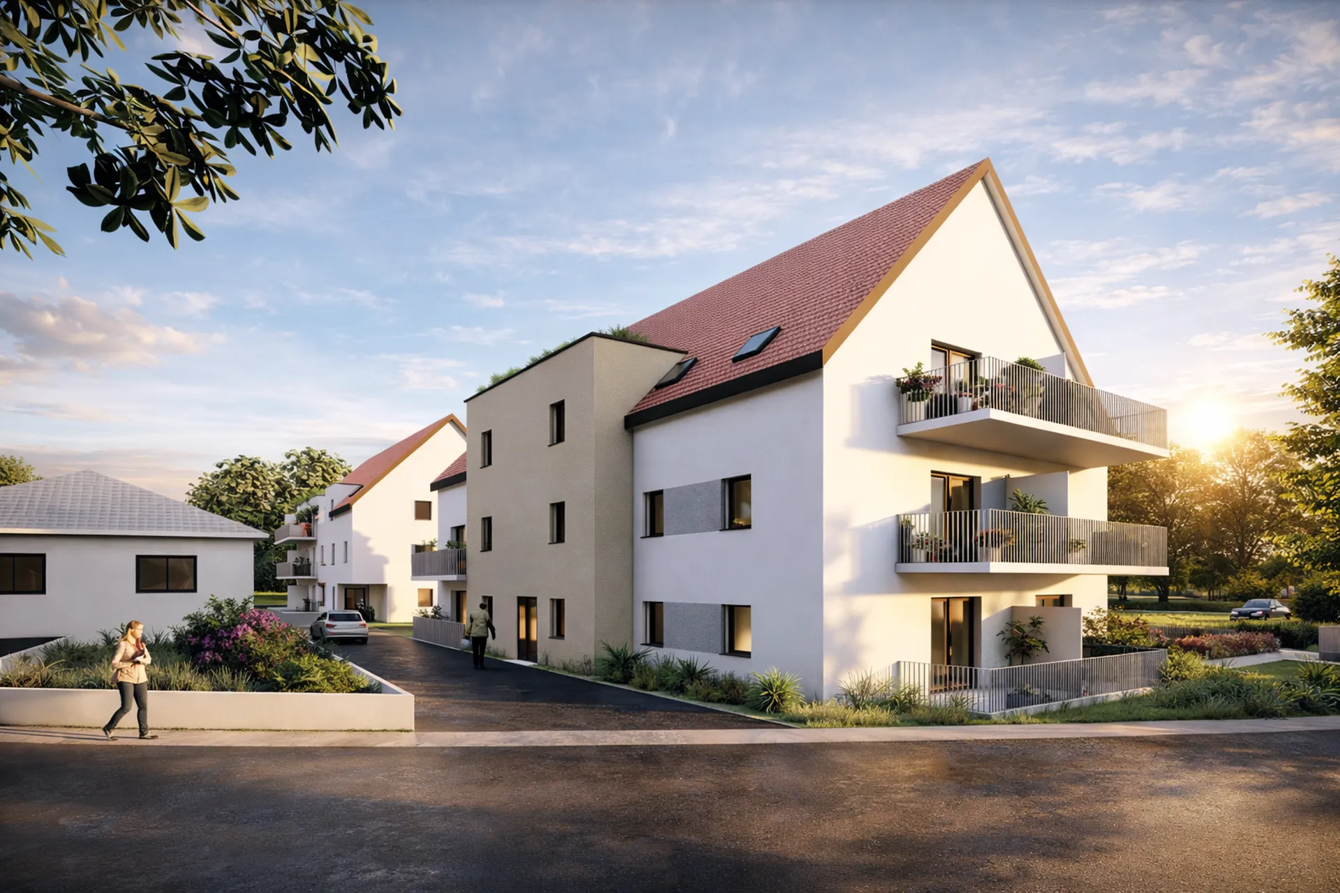 La nouvelle résidence à Batzendorf