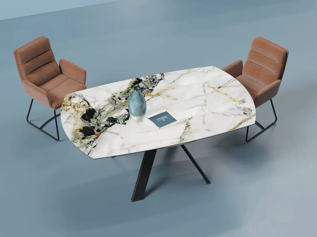 table de repas avec rallonge ronde hyères