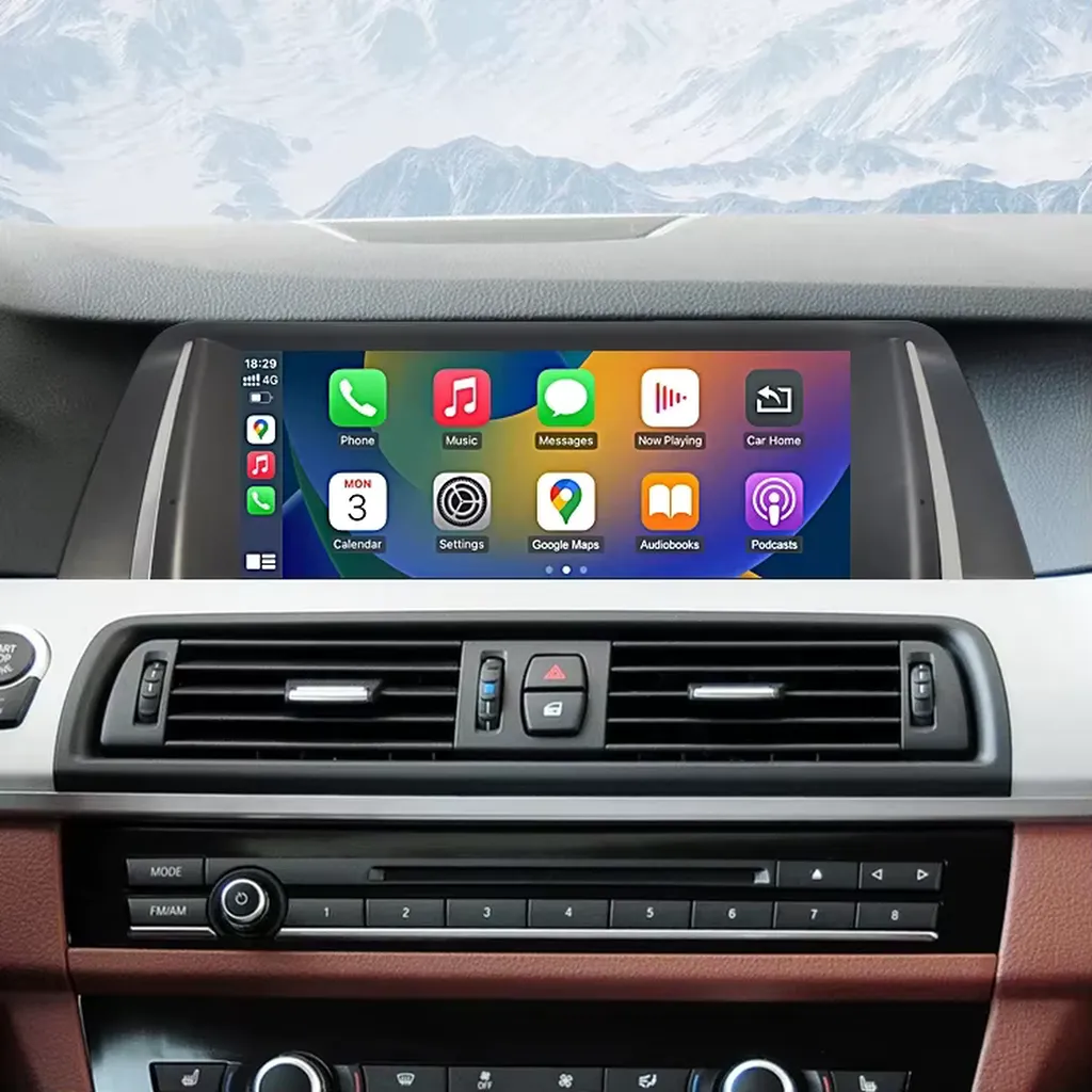 CarPlay BMW sur écran d'origine pour f01 f02 f07 f10 f11 f15 f25 f85 e60 e70 e71 e84 e89