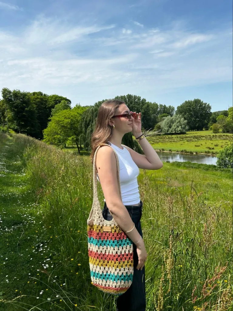 Sac Woomen Vegan façon crochet disponible chez Evasion Eu