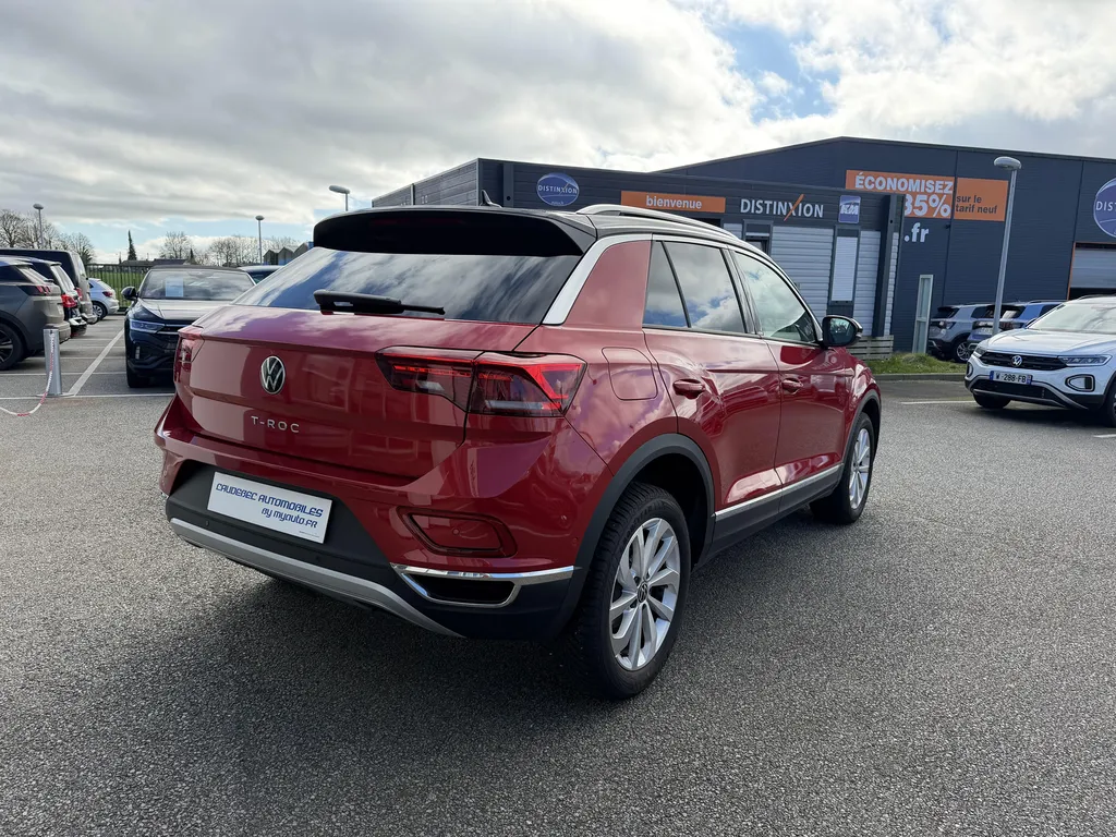 Volkswagen T-Roc occasion Diesel Boîte Automatique disponible chez votre concessionnaire Caudebec Automobiles à proximité du Havre en Normandie