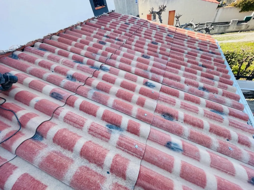 Changement d’une toiture de maison avec isolation sur Aix en Provence.