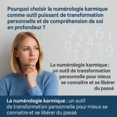 Pourquoi choisir la numérologie karmique comme outil puissant de transformation personnelle et de compréhension de soi en profondeur ?