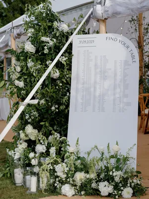 table plan for wedding
