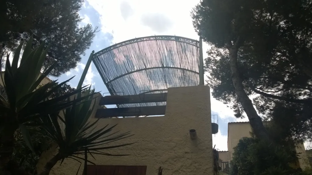 ACHETER PERGOLA TONNELLE AUTOPORTANTE EN FER FORGE AIX MARSEILLE PACA 13