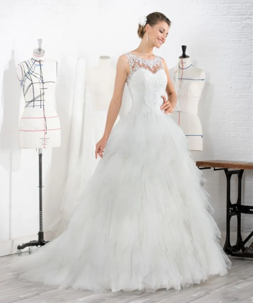 robe de mariée églantine garance Nuptialine Marseille