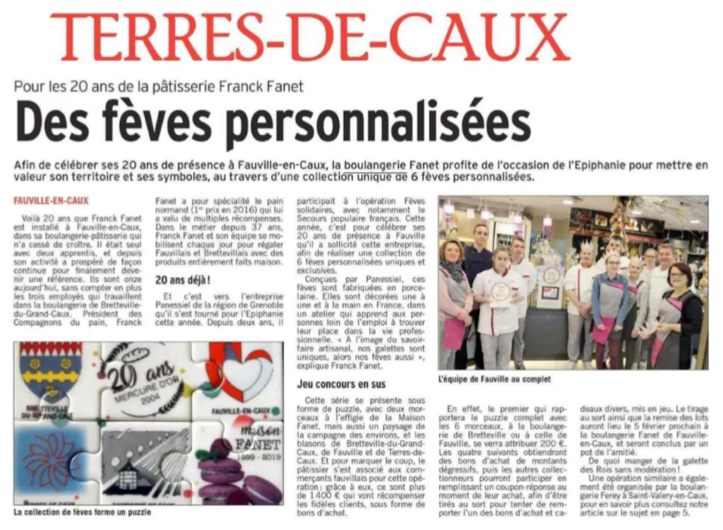Article du Courrier Cauchois 
