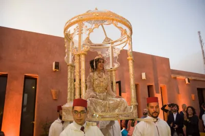 Organisation Sur-Mesure d'un Mariage des Mille et Une Nuits dans un hôtel sur la plage à Agadir au Maroc
