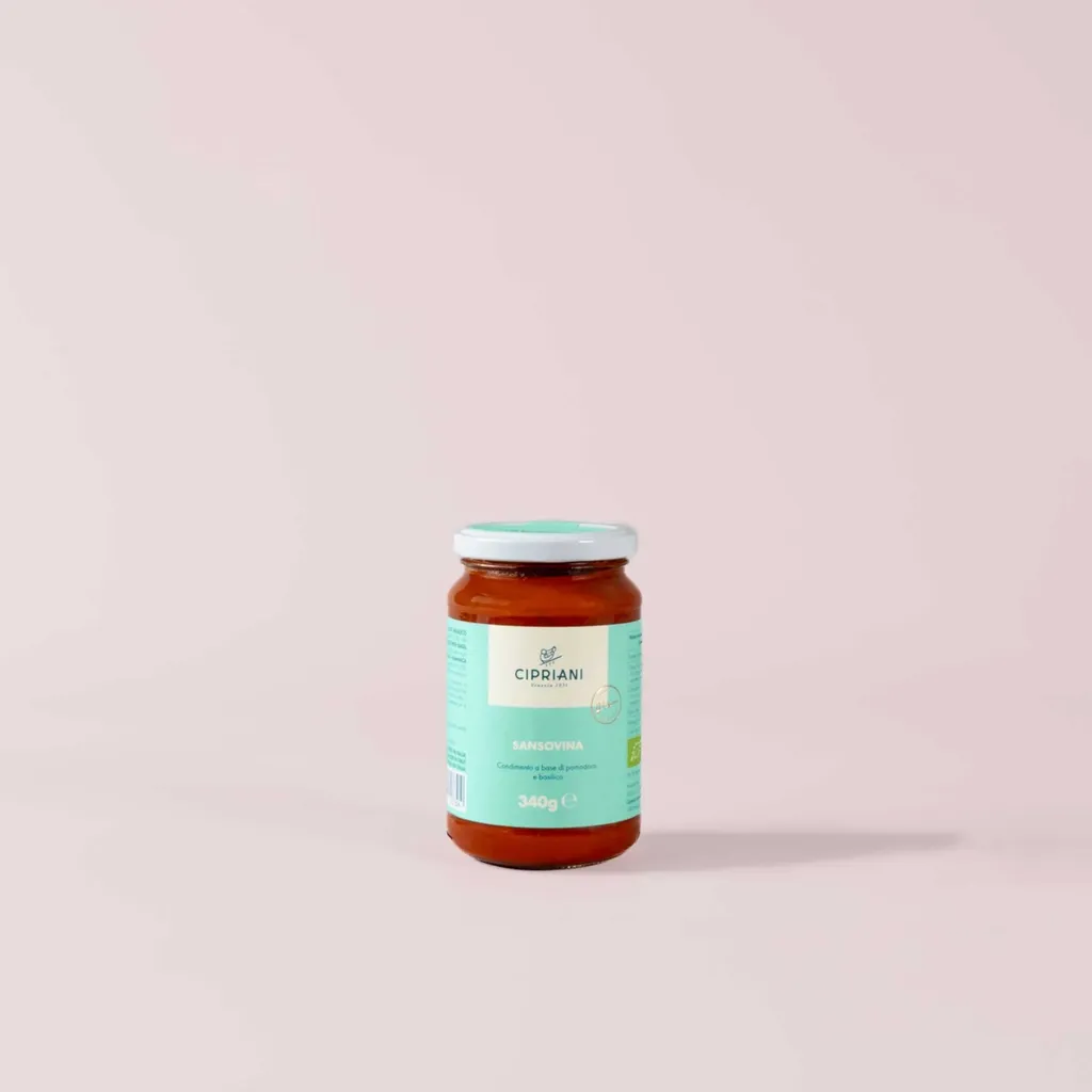 S700 - Sauce Sansovina bio (basilic), 340g