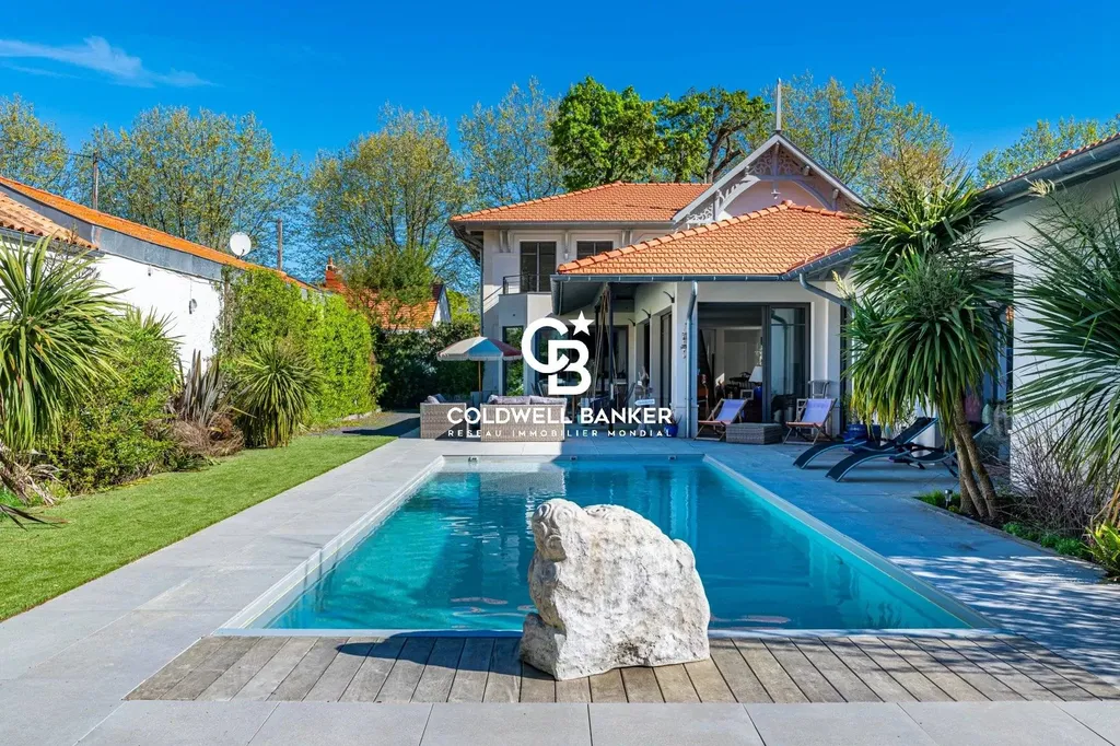Maison à vendre Arcachon - villa d’architecte neuve 200m plage pereire 4 suites piscine garage