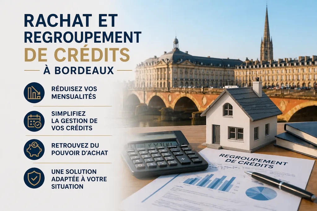 Rachat et Regroupement de Crédits à Bordeaux : Guide Complet 2026 | Cap Financimmo