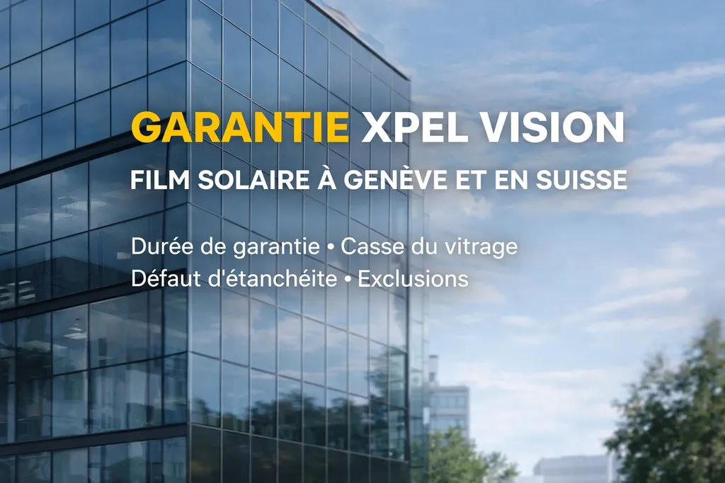 Garantie XPEL Vision : quelle protection pour vos films solaires dans le canton de Genève et en Haute-Savoie ?