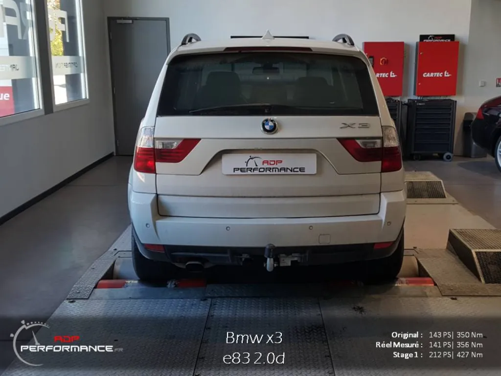 Optimisation moteur adp performance sur bmw x3