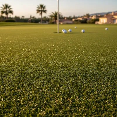 Achat de pelouse synthétique pour terrain de Golf green, mini golf à Mandelieu-la-Napoule et proche de Cannes