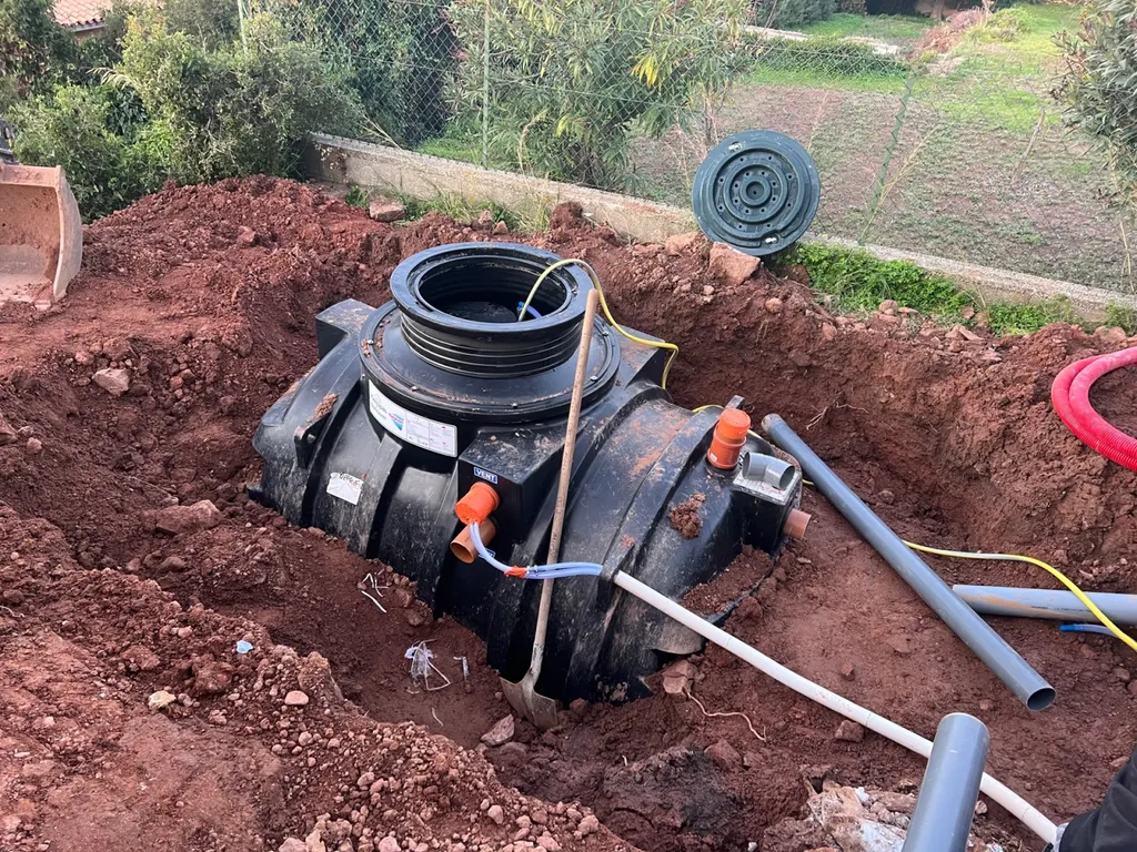 Installation d’une micro-station de traitement biologique 