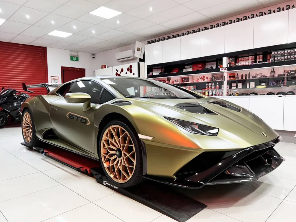LAMBORGHINI HURACAN STO - PROTECTION INTEGRALE XPEL STEALTH - BRUXELLES