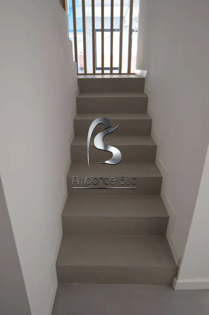 ESCALIER EN BETON CIRE TALOCHE