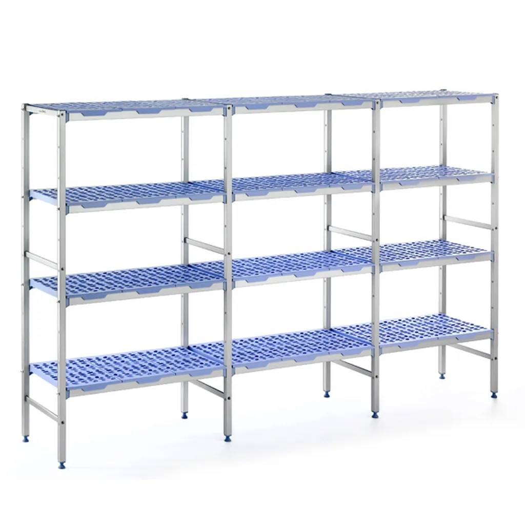 Acheter du rayonnage en duralinox pour le stockage alimentaire et les milieux froids à Toulouse et Bordeaux