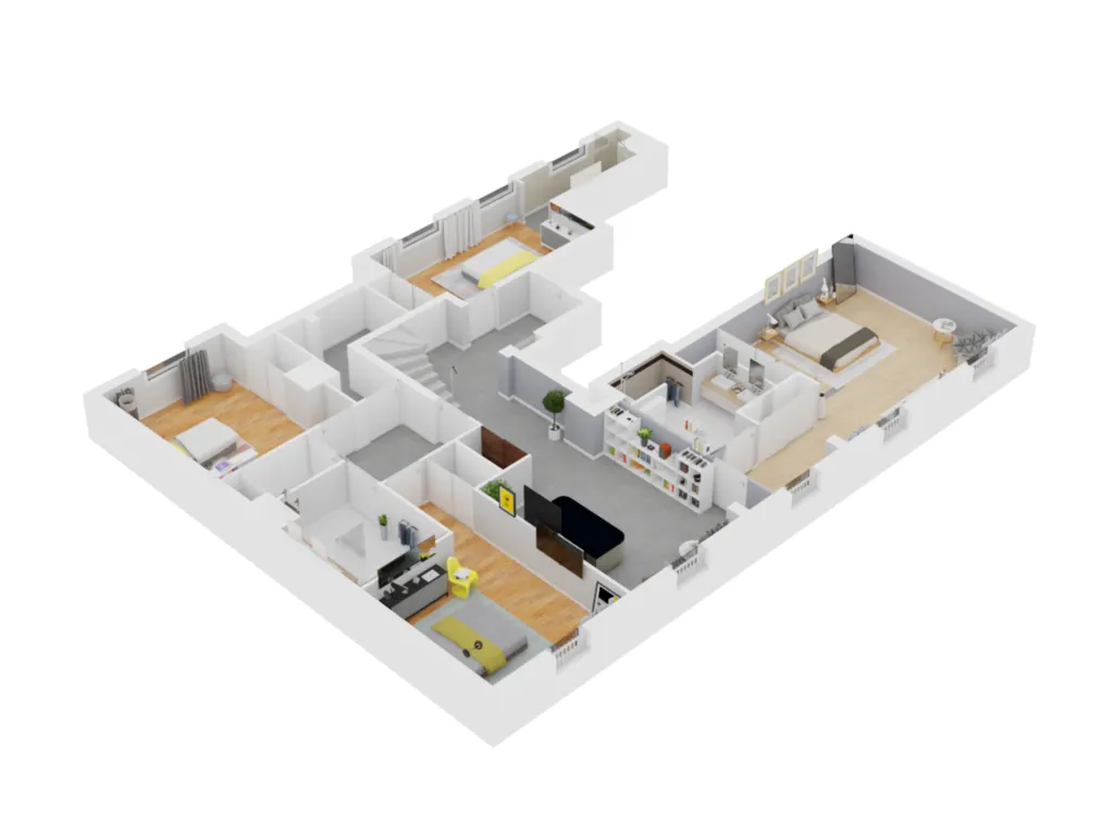 Appartement T5 niveau haut