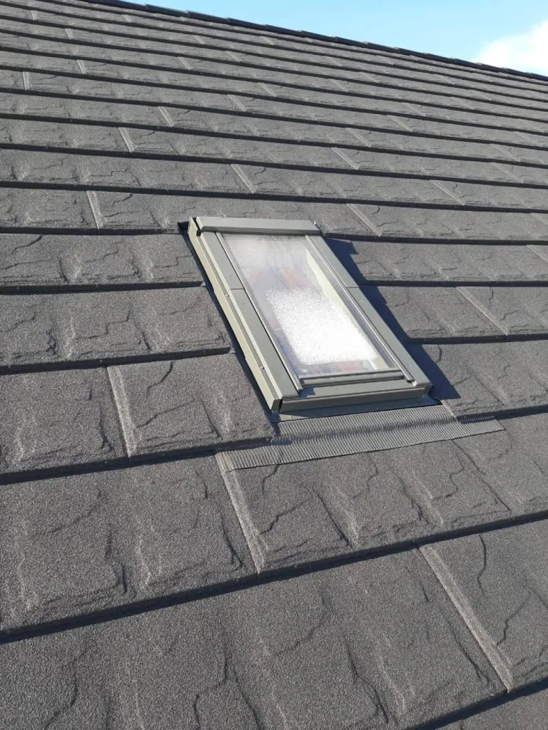 Ardoises Lauzes métalliques GERARD ALPINE avec Velux