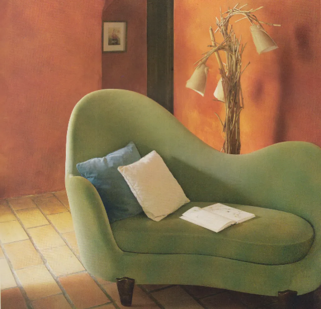  Chambre d'hôtes Le Lavandin à Pernes les Fontaine, restaurée par Sacha Houant. 