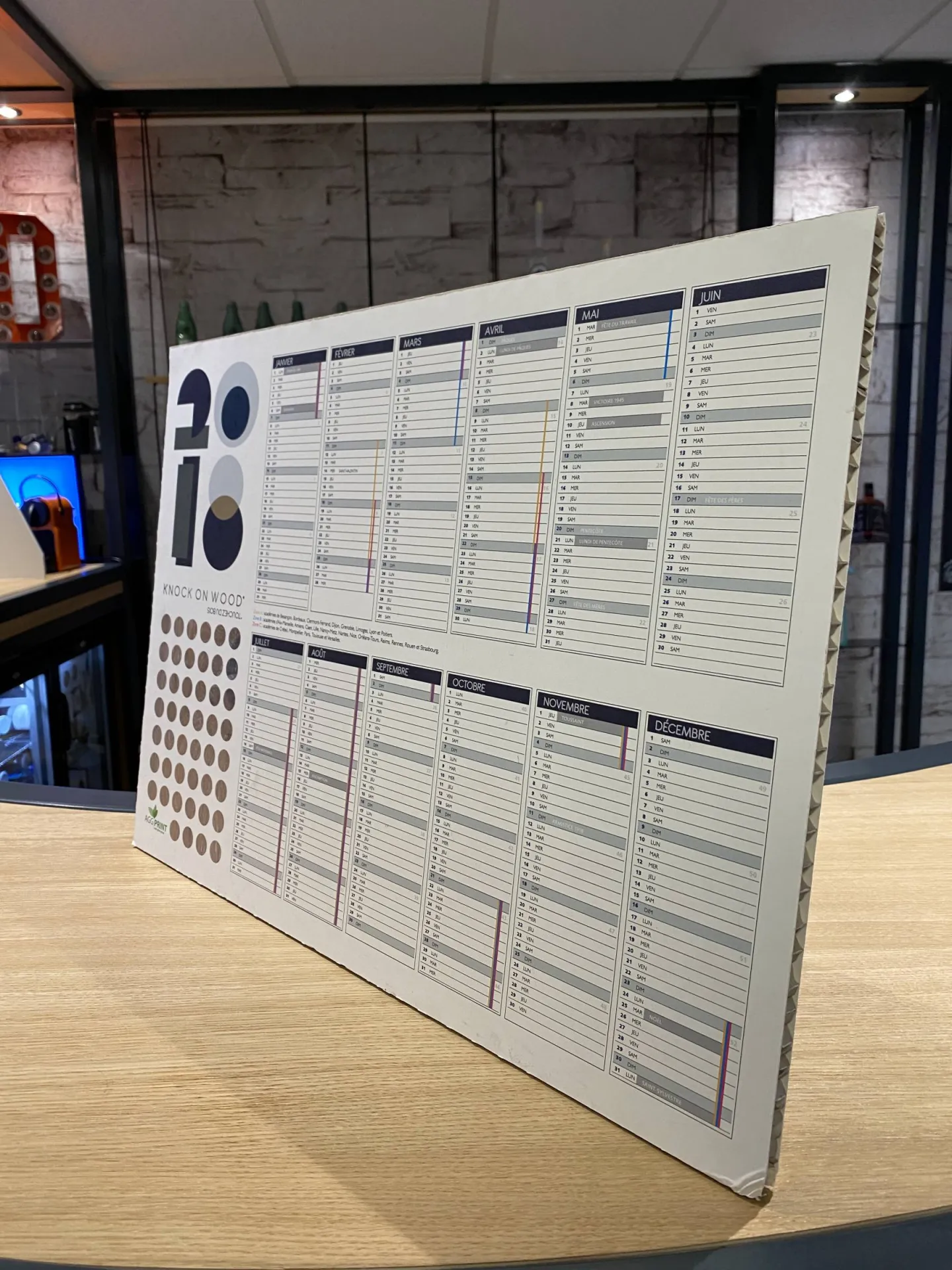 VOS CALENDRIERS & CARTES DE VOEUX AVEC AGG PRINT