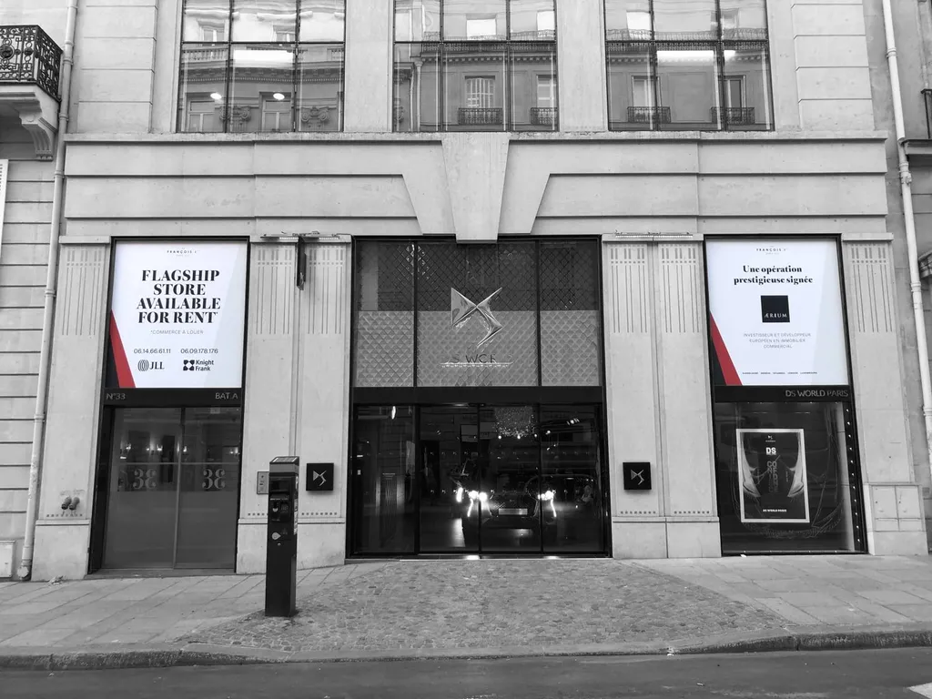 Conception de scénographie urbaine pour Van Cleef & Arpels à Paris