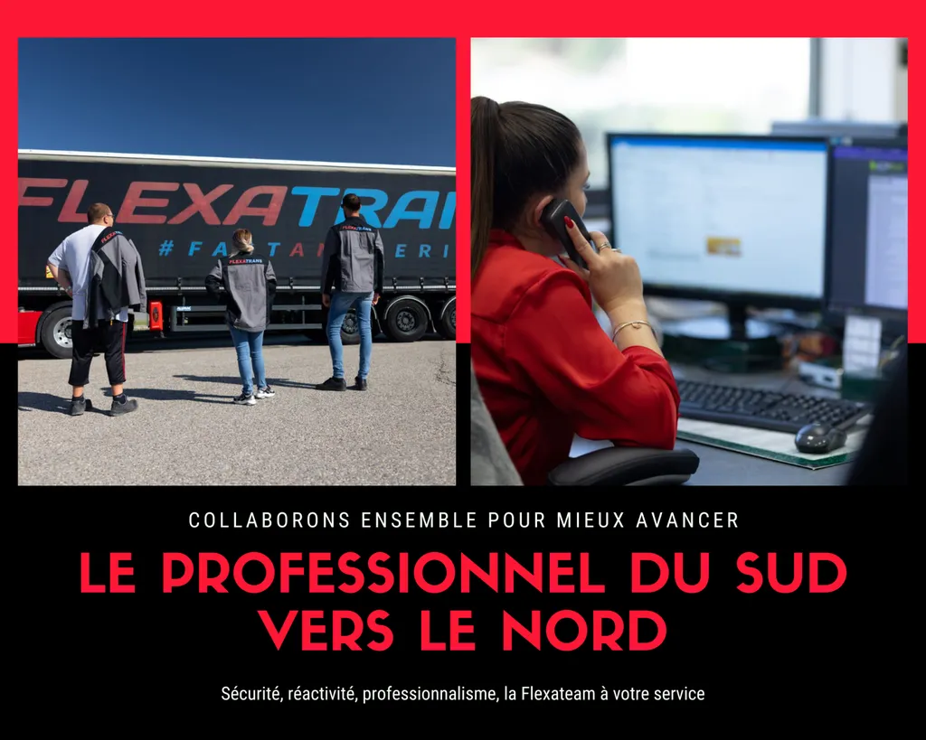 Transporter du fret toute l'année entre le sud et le nord de la France