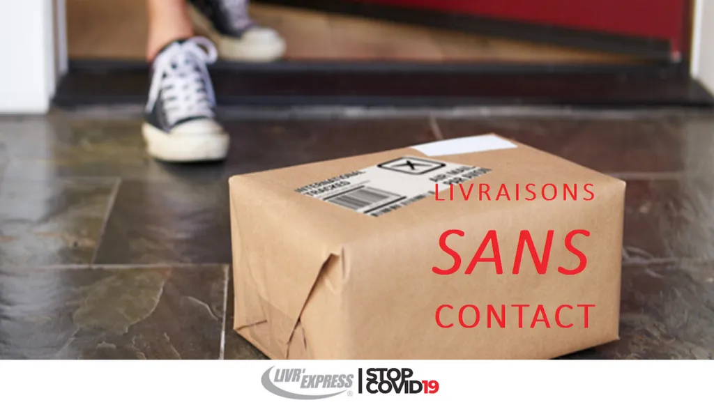Livraisons Livr'Express SANS CONTACT - Stop Covid19