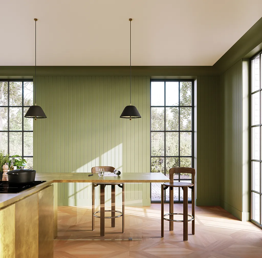 Comptoir de bar cuisine sur mesure à Bordeaux par décoratrice d'intérieur