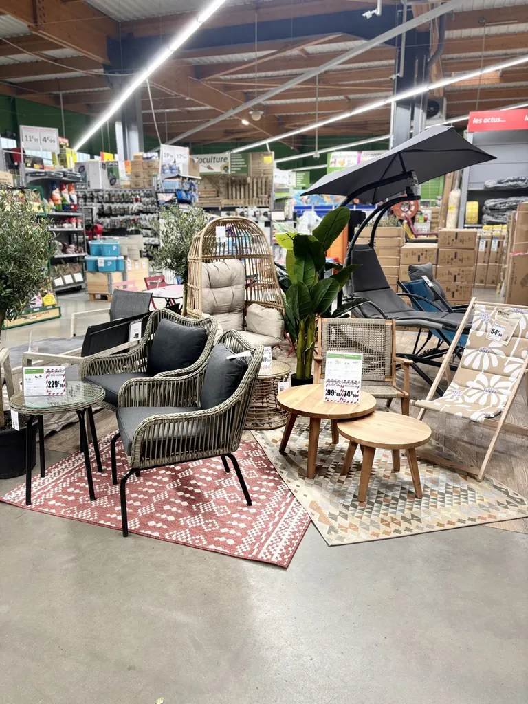 Magasin pour acheter un salon de jardin pas cher
