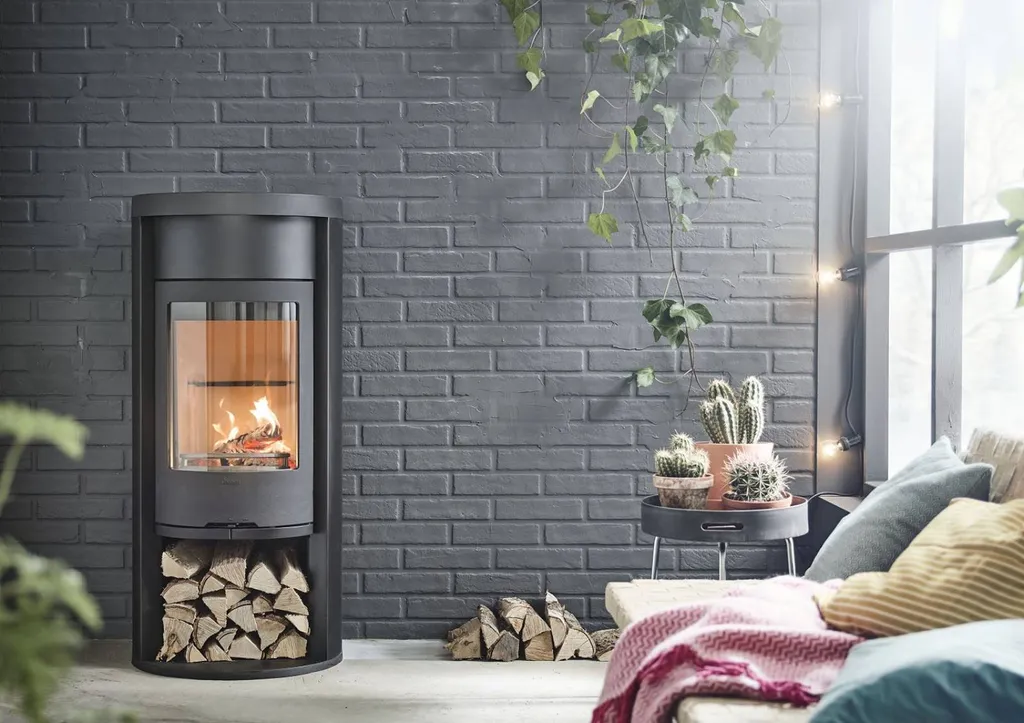 installation poêle scandinave à léognan pivotant