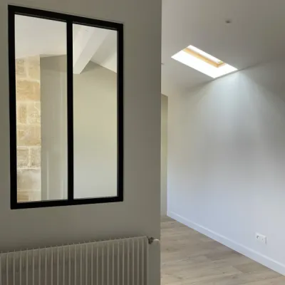 Décoration épurée et élégante sublimant l’ensemble de l’appartement, par l'Atelier D, architecte d'intérieur à Bordeaux