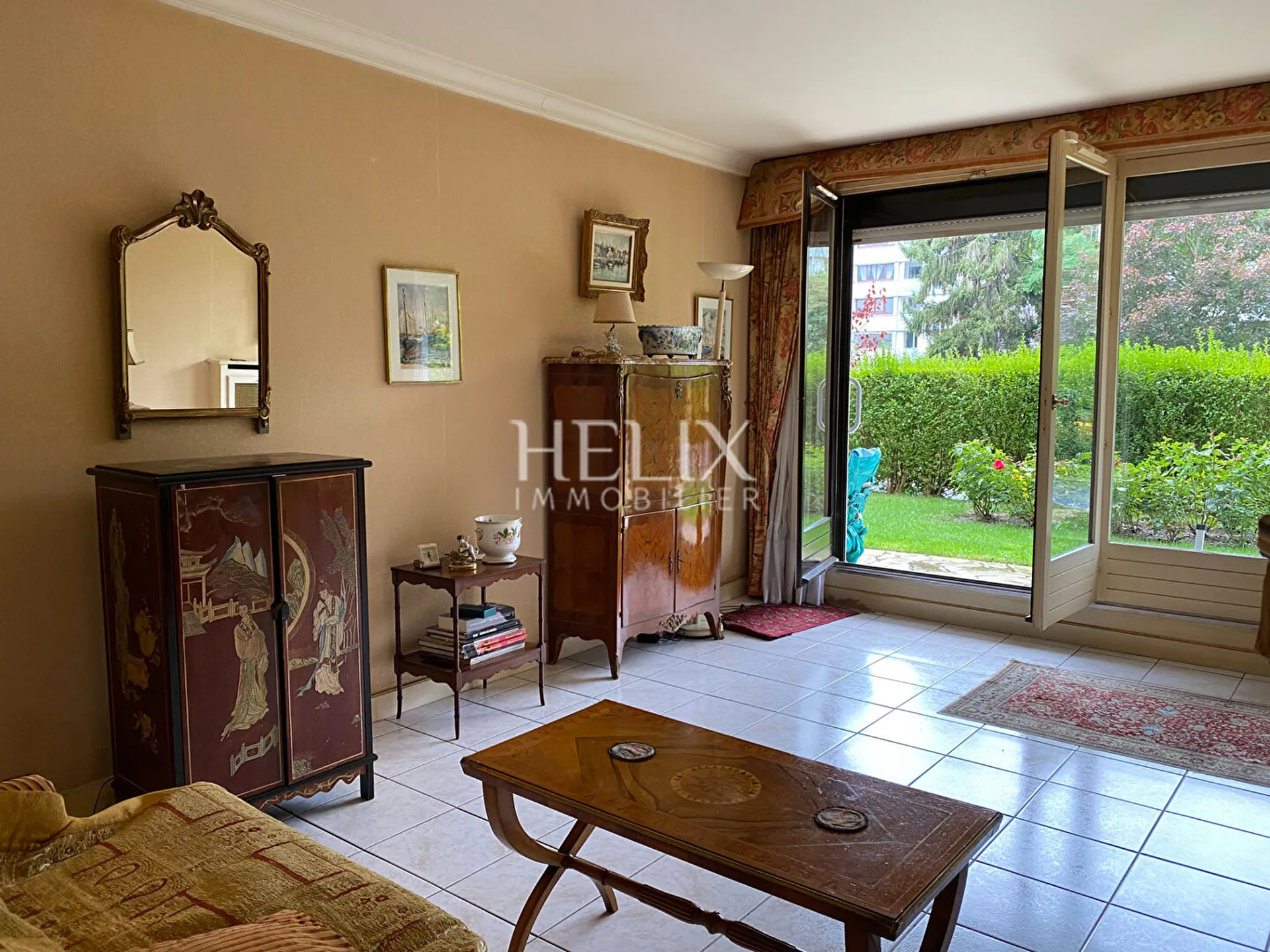 Le Pecq 3 pièces 67 m2 Rez de jardin, Piscine et Tennis