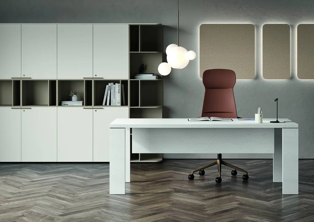 Vente de mobilier de bureau blanc design et contemporain à MONTPELLIER
