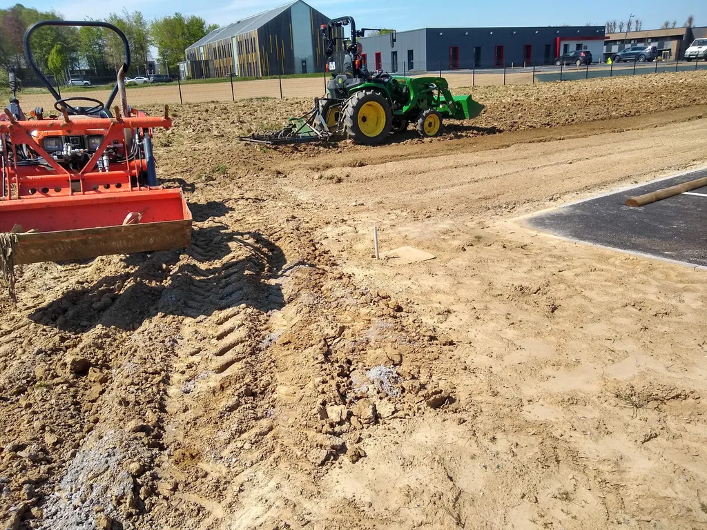 Aménagement d’extérieur au Parc Éco Normandie à Saint-Romain-de-Colbosc