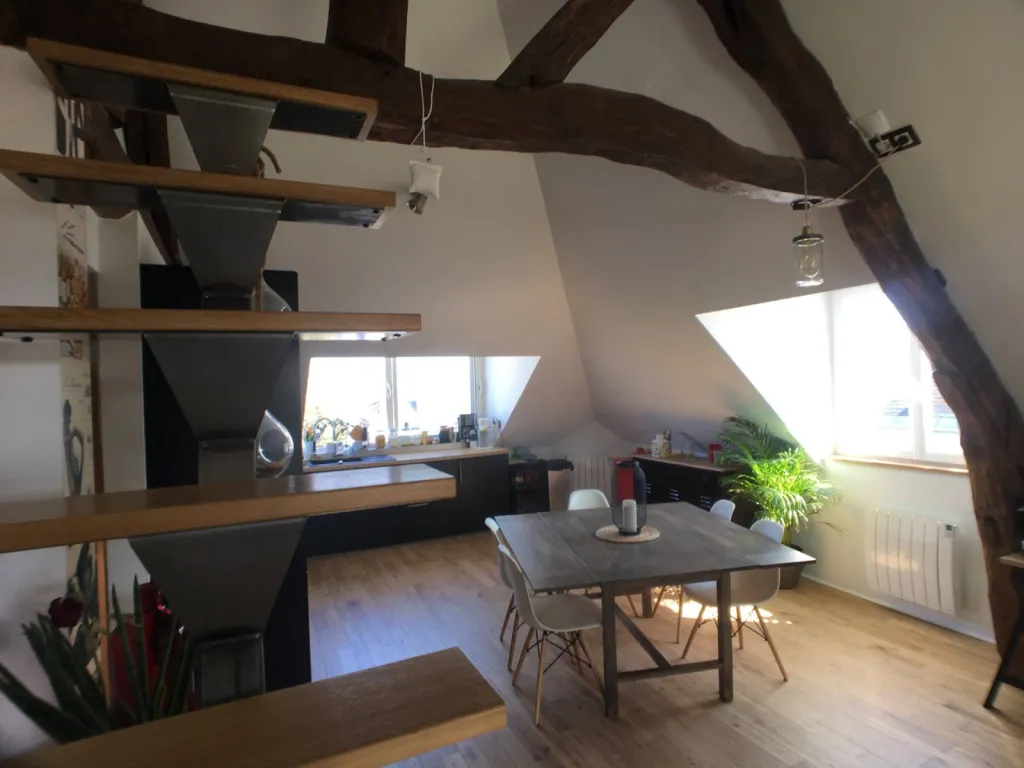 Appartement F2 bis lumineux proche de la gare de Rouen (76)